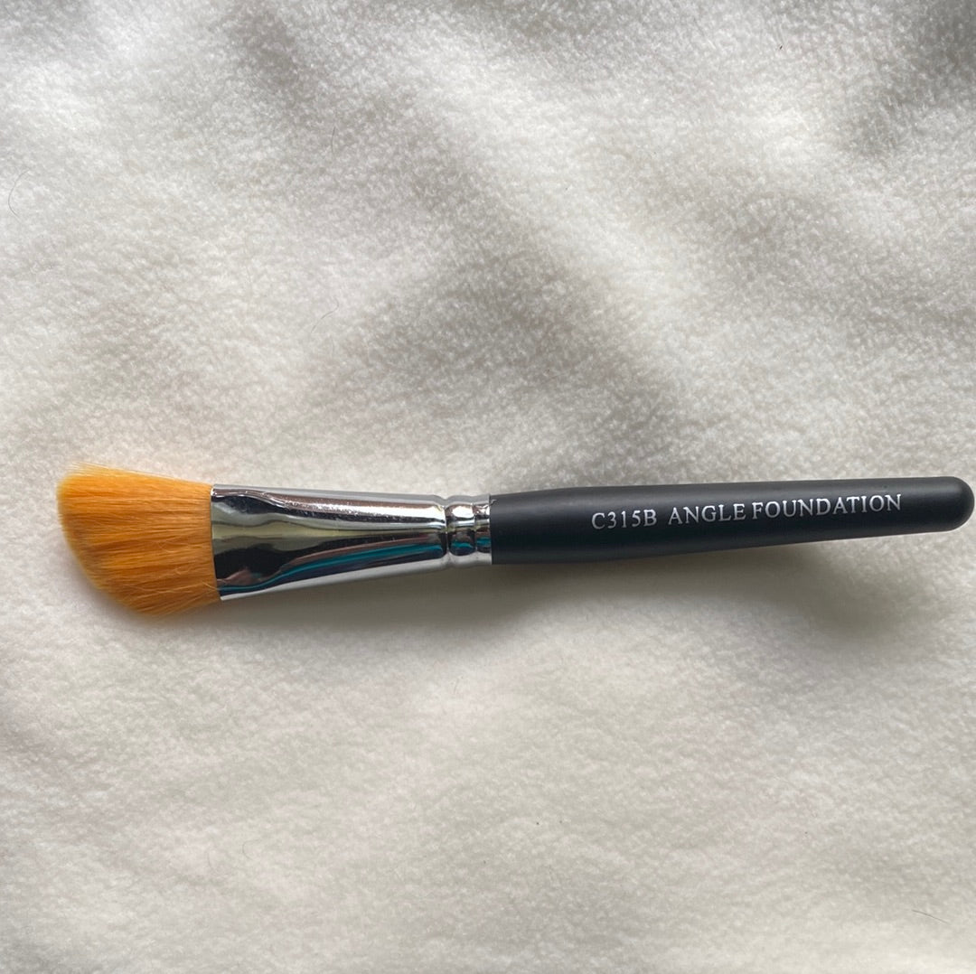 Angle Foundation Brush (C315B) NYC MUA Jill Harth Cosmetics, Skincare