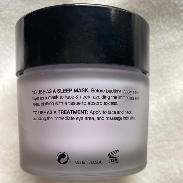 Overnight Recovery Sleep Mask & Facial Treatment
