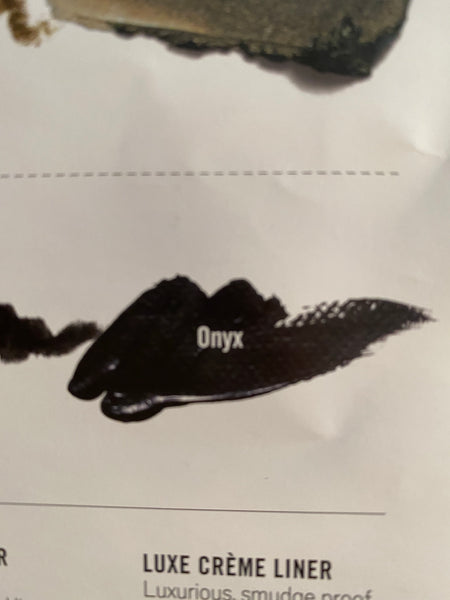 ONYX Creme Eyeliner with Thin Eyeliner Brush
