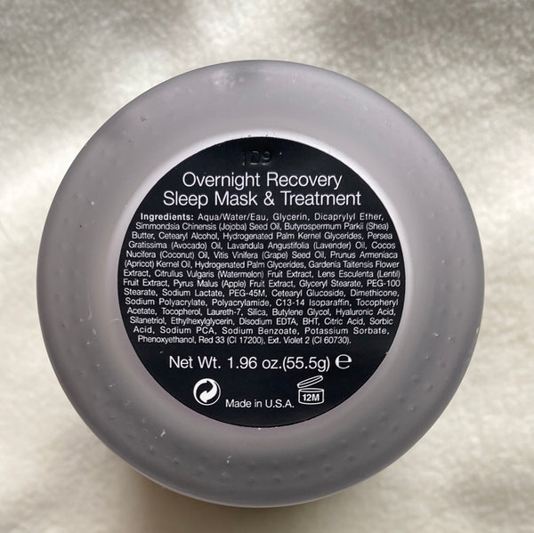 Overnight Recovery Sleep Mask & Facial Treatment