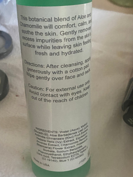 Aloe & Chamomile Toner Mister