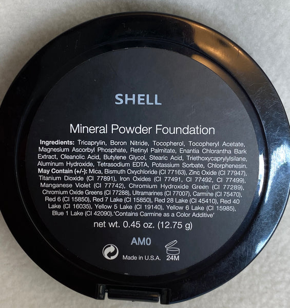 Shell Mineral Powder Foundation Compact