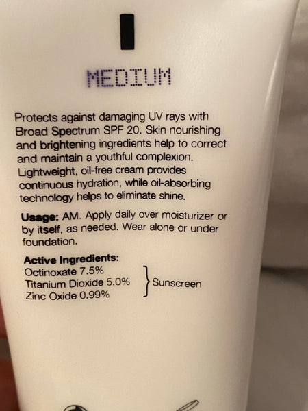Brightening CC Cream with Broad Spectrum SPF 20