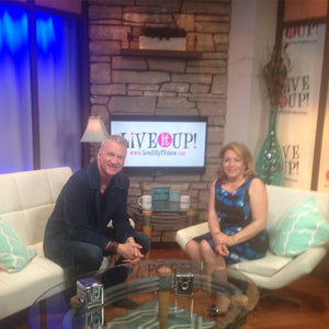 Here's my recent appearance on the television show on CBS called Live it Up! with Donna Drake