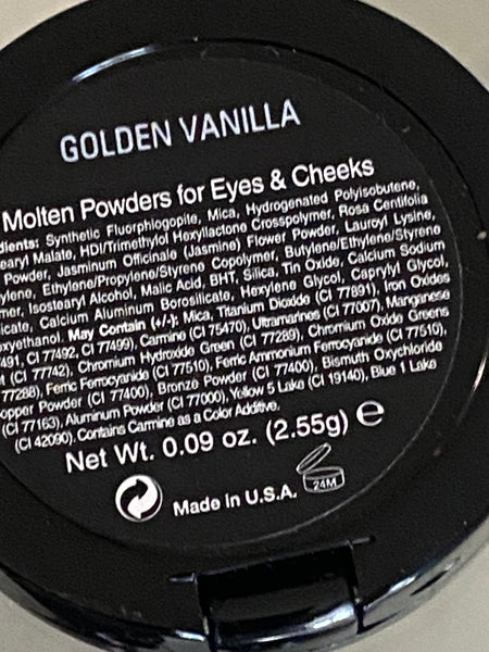 Golden Vanilla Molten Powder Eyeshadow & Blush & Highlighter