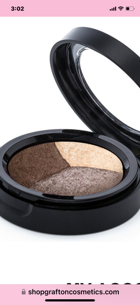 Bronze Baked Mineral Eye Shadow Trio