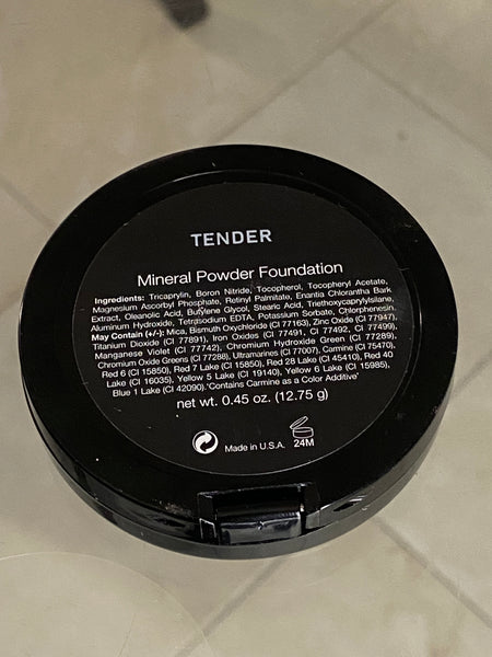 Tender Mineral Powder Compact