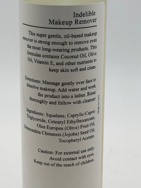 Indelible Makeup Remover with Pump ~ New Product Addition
