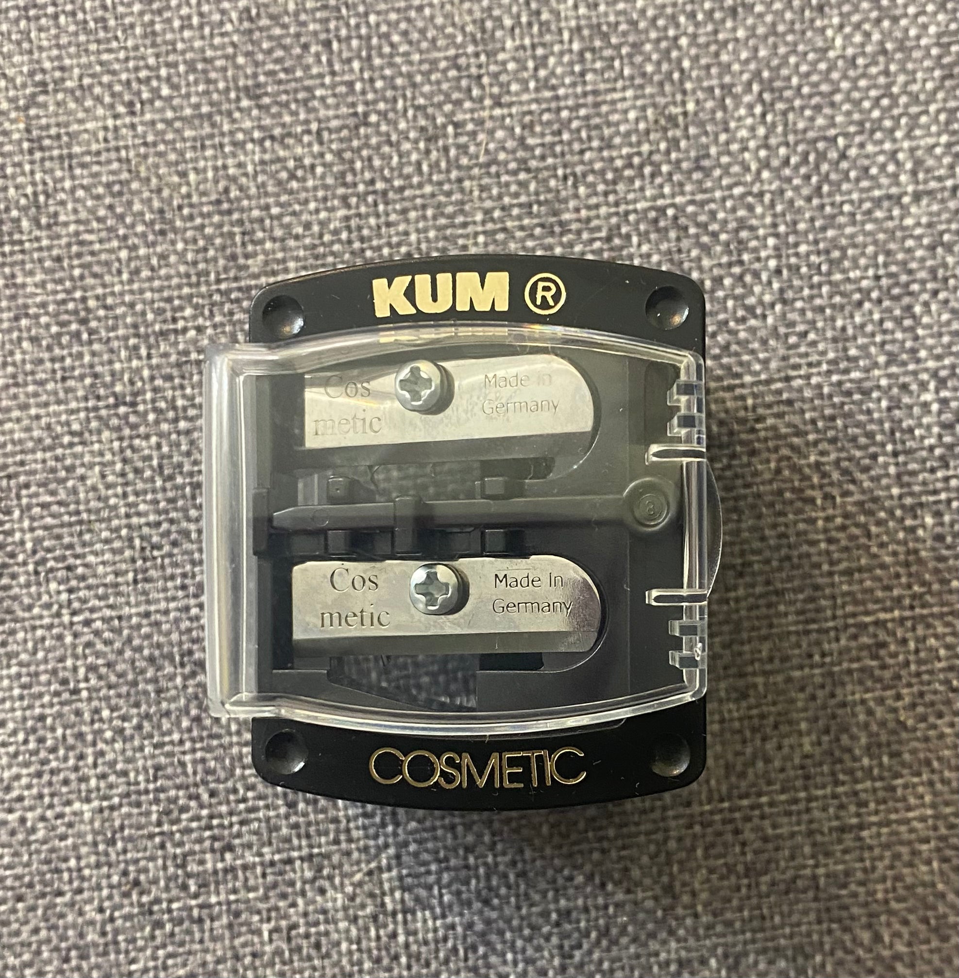 DUO Large Small Lip Hole Pencil Sharpener NYC MUA Jill Harth