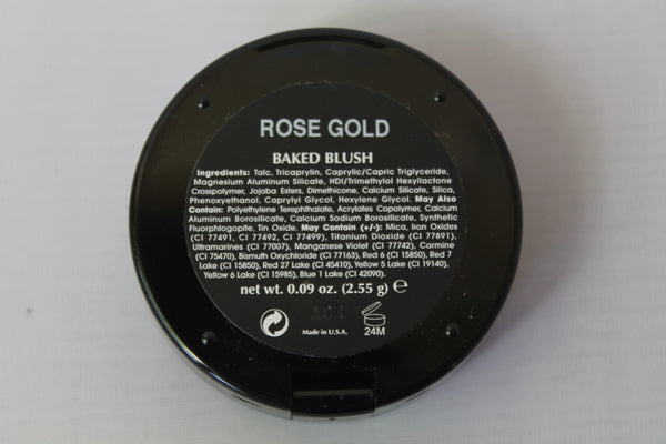 Rose Gold Baked Blushing Powder