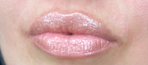 CHAMPAGNE Liquid Lips ~ a frosted beige pink gloss.