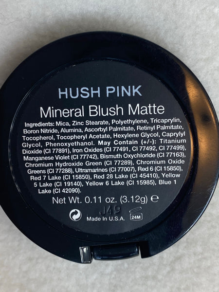 Hush Pink Mineral Matte Blush