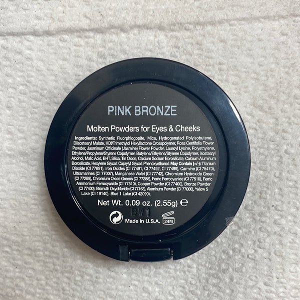Pink Bronze Molten Powders for Eyes & Cheeks