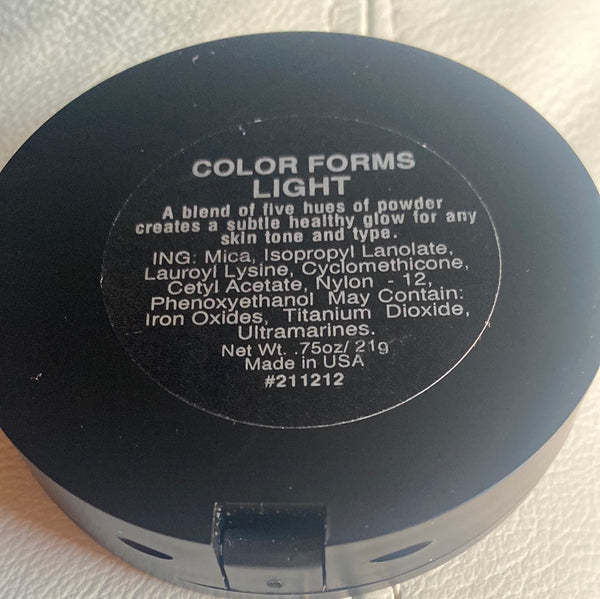 Color Forms Face Powder ~ Light