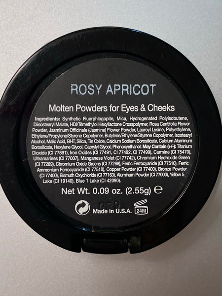 Rosy Apricot Molten Powders for Eyes & Cheeks