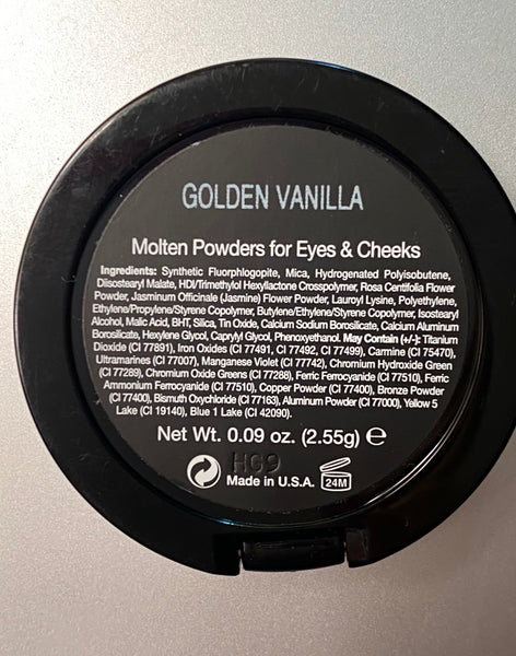 Golden Vanilla Molten Powder Eyeshadow & Blush & Highlighter